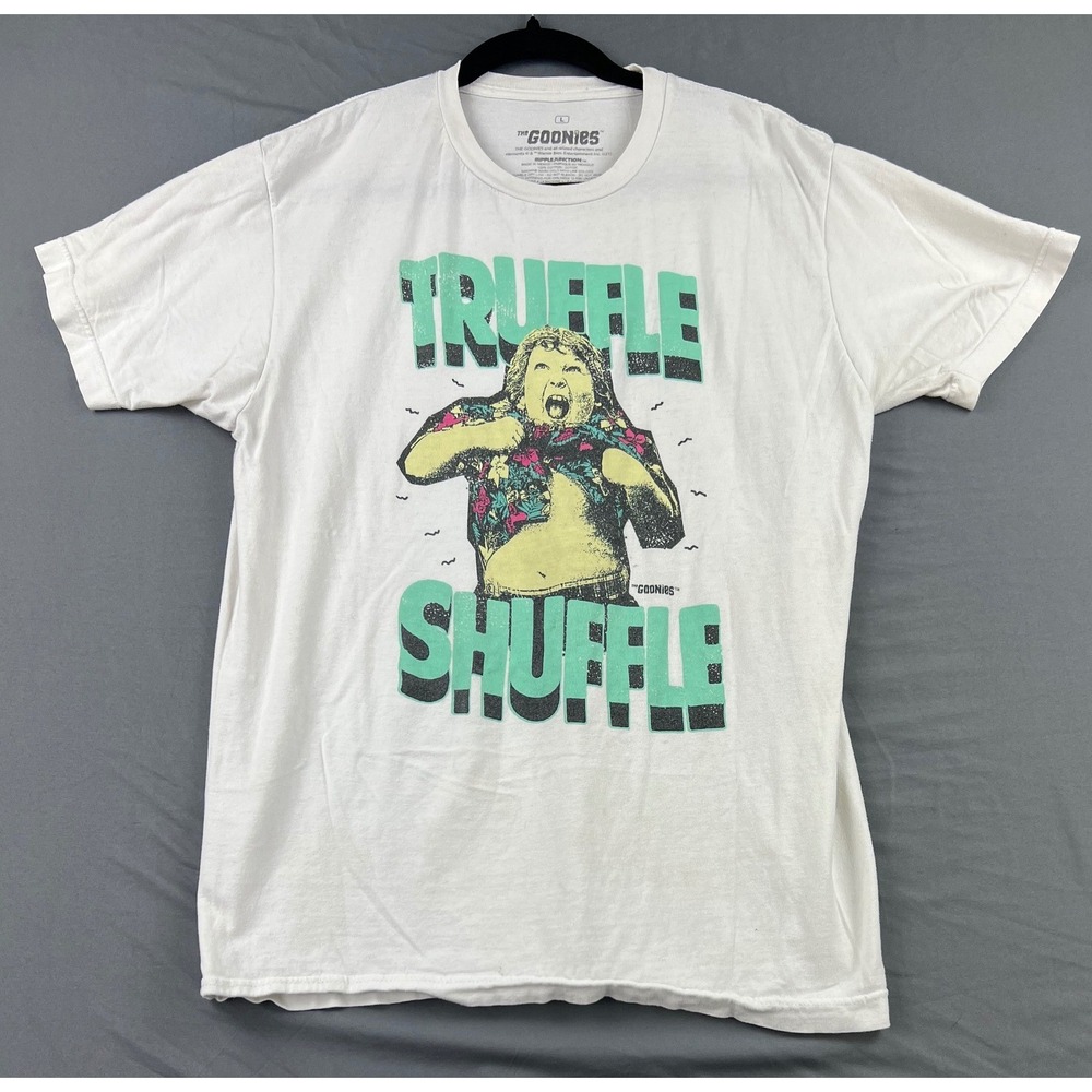 Ripple Junction The Goonies T-Shirt Mens Large White Good Truffle Shuffle Chunk